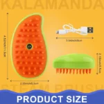 برس بخار گربه و سگ با کابل شارژ (وارداتی) - Image 2