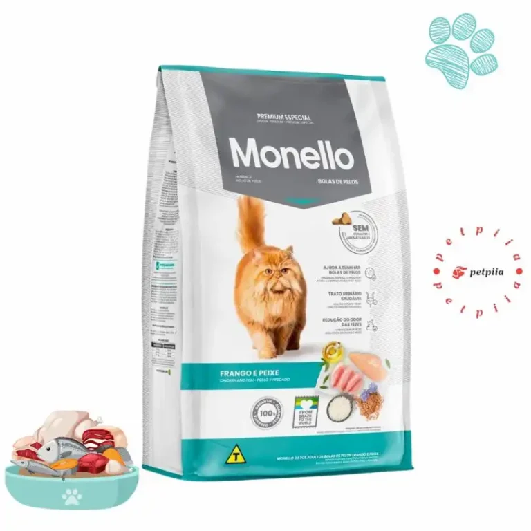 خرید غذای خشک گربه مونلو آنتی هیربال-Monello Cat Hair Balls 1 kg