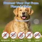 قلاده ضد کک و کنه برای سگ و گربه - 65 سانتی متر - Image 3
