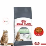 غذای خشک گربه رویال کنین دایجستیو کر، با فرمول ویژه خود به گربه‌هایی که مشکلات گوارشی دارند، کمک می‌کند تا هضم بهتری داشته باشند و از کیفیت بالاتر مدفوع برخوردار شوند.