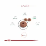 کیبل با طراحی خاص برای جویدن آسان، بافت رضایت‌بخش، عطر و طعم مطلوب برای جذب بیشتر گربه‌ها.