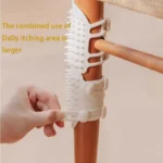 شانه ماساژ سگ و گربه سیلیکونی OHHPET قابل اتصال روی مبلمان و پایه‌ها، با قابلیت استفاده ترکیبی برای ایجاد سطح بزرگ‌تر خاراندن و ماساژ روزانه حیوان خانگی.