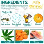 روغن شاهدانه آرام‌بخش مخصوص سگ و گربه اویمال (Oimmal)– ۶۰ میلی‌لیتر - Image 3