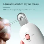 تنظیم دهانه ناخن‌گیر Pet Gravity از ۱ تا ۳.۵ میلی‌متر برای انواع حیوانات کوچک
