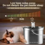 آبخوری اتوماتیک استیل 2.2 لیتری مخصوص گربه و سگ - Image 3