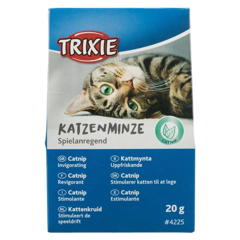 کت‌نیپ گربه تریکسی TRIXIE مدل Katzenminze وزن 20 گرم مناسب تحریک بازی و افزایش نشاط گربه