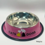 ظرف غذای استیل مشترک سگ و گربه مدل Cats & Dogs سایز 2 - Image 4