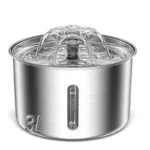 آبخوری اتوماتیک سگ و گربه مدل آبشار گل 3 لیتری | آبخوری هوشمند حیوانات - Image 2