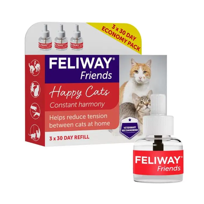 قیمت و خرید فرومون آرام‌بخش گربه فلی‌وی (FELIWAY Friends) ۴۸ میلی‌لیتر بسته ۳ عددی