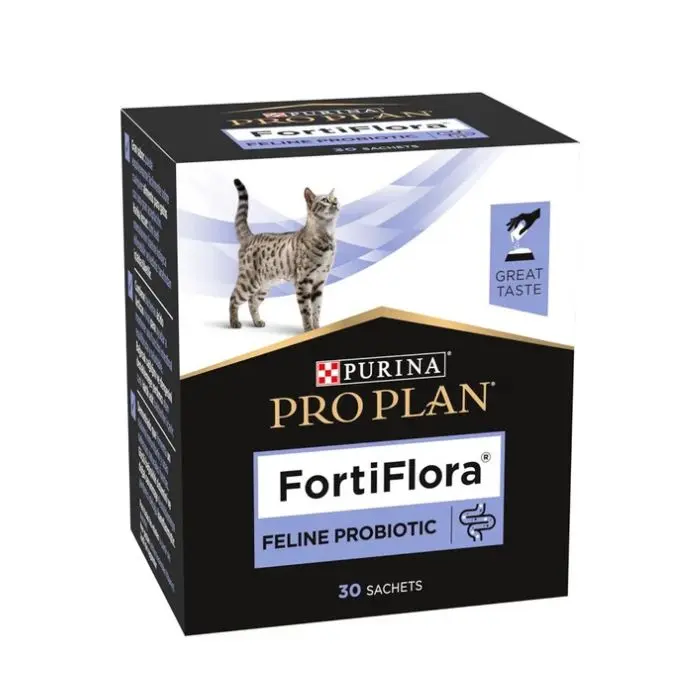 پودر پروبیوتیک گربه پروپلن FortiFlora بسته ۳۰ ساشه