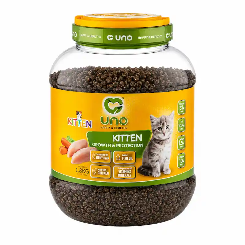 uno kitten food chicken 1 8kg غذای خشک بچه گربه اونو مرغ 1 8 کیلوگرم صفحه اصلی