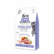 brit care sterilized weight control duck turkey 2kg.webp صفحه اصلی