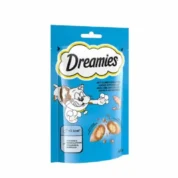 تشویقی گربه دریمیز با طعم سالمون ۶۰ گرم | Dreamies Salmon